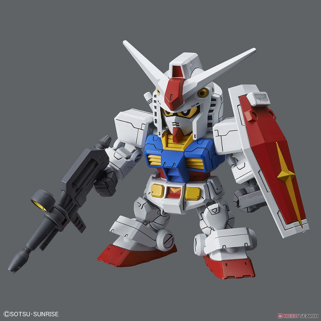 Mô hình lắp ráp Gundam SD CS Rx-78-2 Gundam & Cross Silhouette frame set
