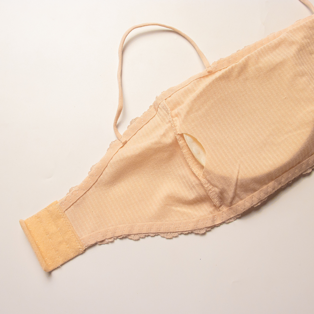 Áo Lót Nữ 2 Dây Nâng Ngực AN Bra Cotton Mút Mỏng 636