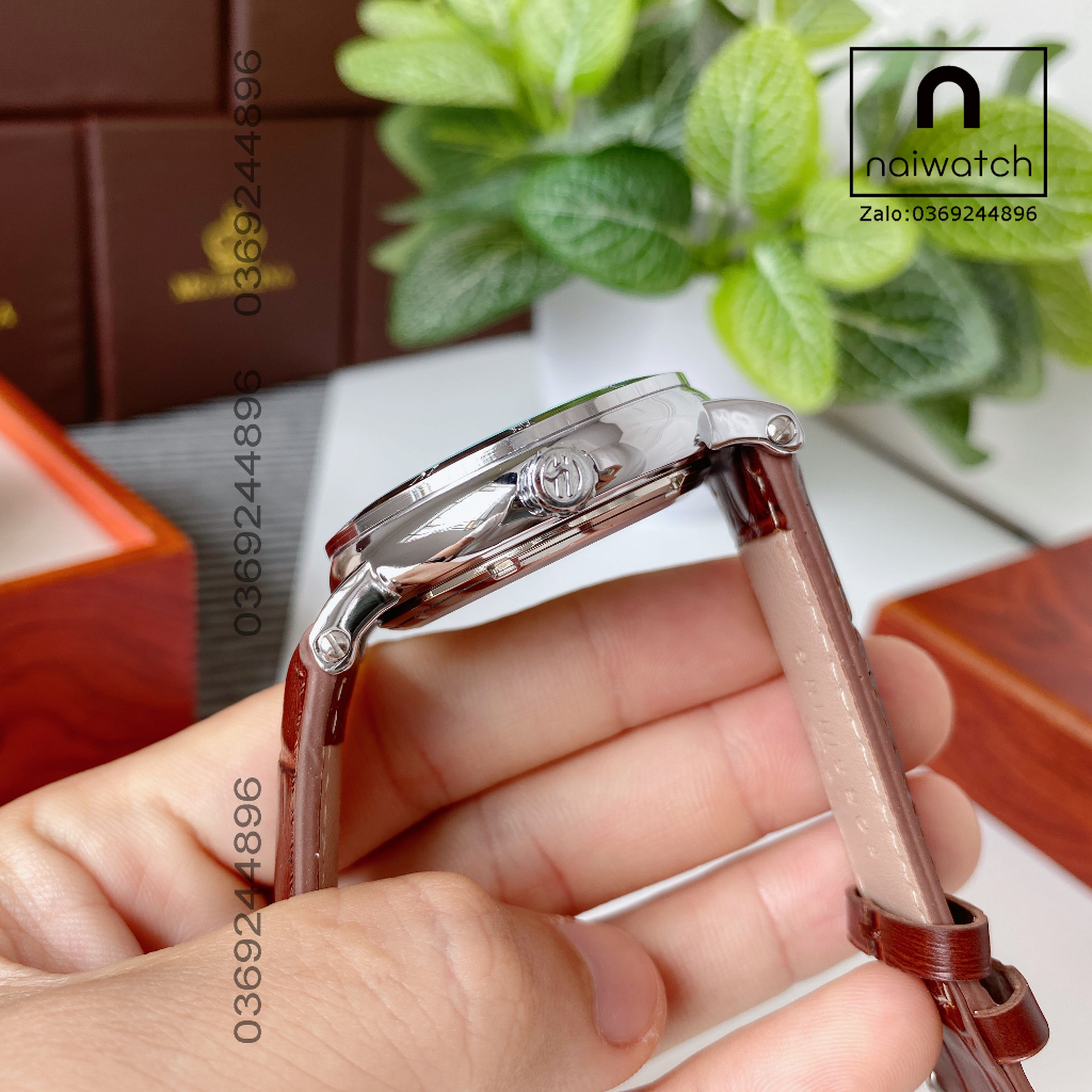 Đồng hồ nam Forsining cơ lộ máy thiết kế nhìn xuyên thấy bộ máy cơ, quan sát máy cơ chuyển động cực hấp dẫn, NaiWatch