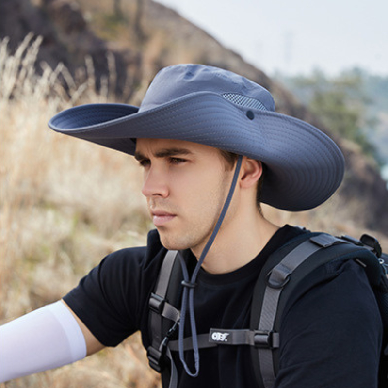 Mũ Bucket Nón Vành Chống Nắng Tia Uv Siêu Khô Thoáng Thời Trang Mùa Hè Phiên Bản Han Cho Nam