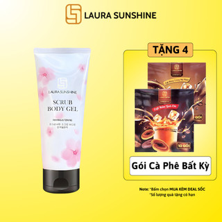 Tẩy tế bào chết body Laura Sunshine Nhật Kim Anh Scrub Body Gel 200ml