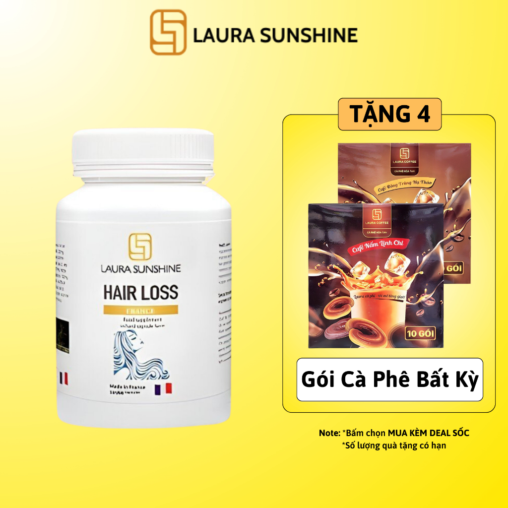 Viên mọc tóc, ngăn ngừa rụng tóc Laura Sunshine Hair Loss