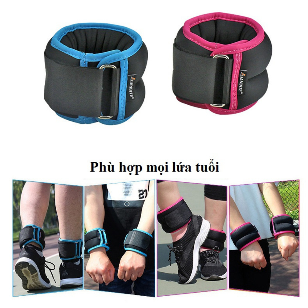 Tạ Cổ Chân Cổ Tay,  Bộ Tập Tạ Thể Thao Chuyên Tập Gym, Tập Tạ, Yoga Loại 1