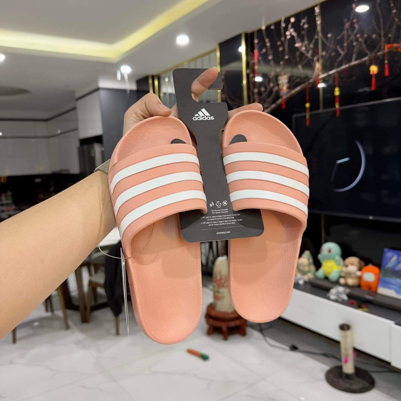 DÉP ADIDAS ADILETTE AQUA SLIDES - DÉP ĐÚC CAO SU QUAI NGANG - CHỐNG THẤM NƯỚC - HÀNG CÓ SẴN