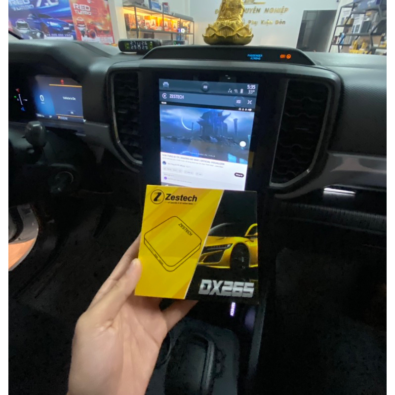 Android Box Zestech DX265 Bản 2023, Tặng Camera Hành Trình Ghi Hình 24/24....