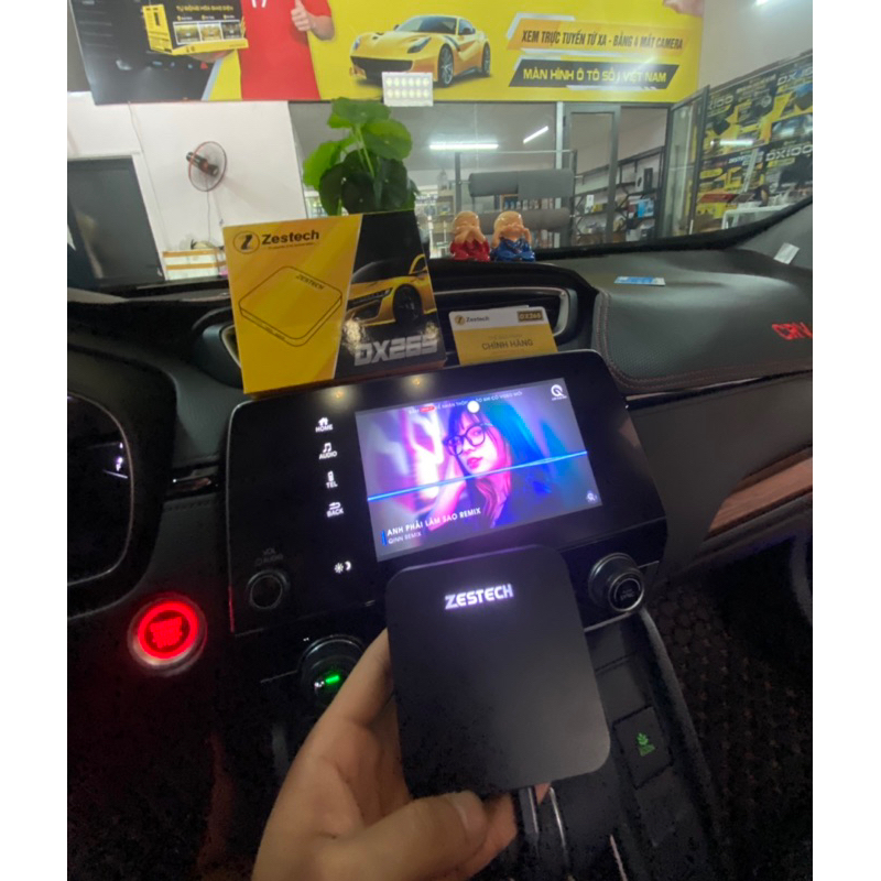 Android Box Zestech DX265 Bản 2023, Tặng Camera Hành Trình Ghi Hình 24/24....