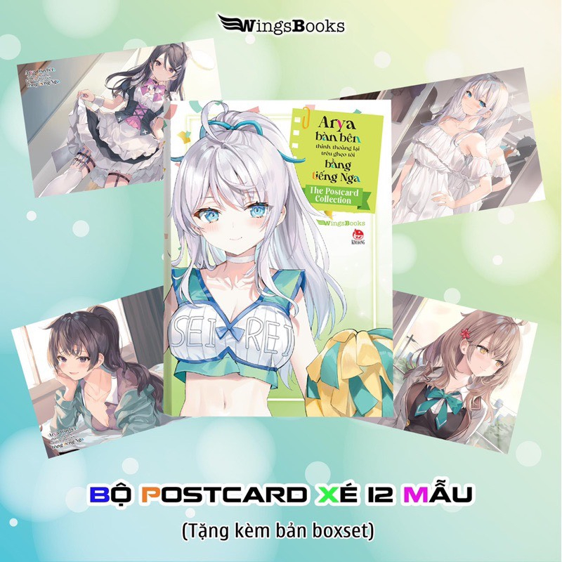 Truyện tranh - Arya Bàn Bên Thỉnh Thoảng Lại Trêu Ghẹo Tôi Bằng Tiếng Nga – Tập 3 4 - Thường và Limited Boxset - Poster