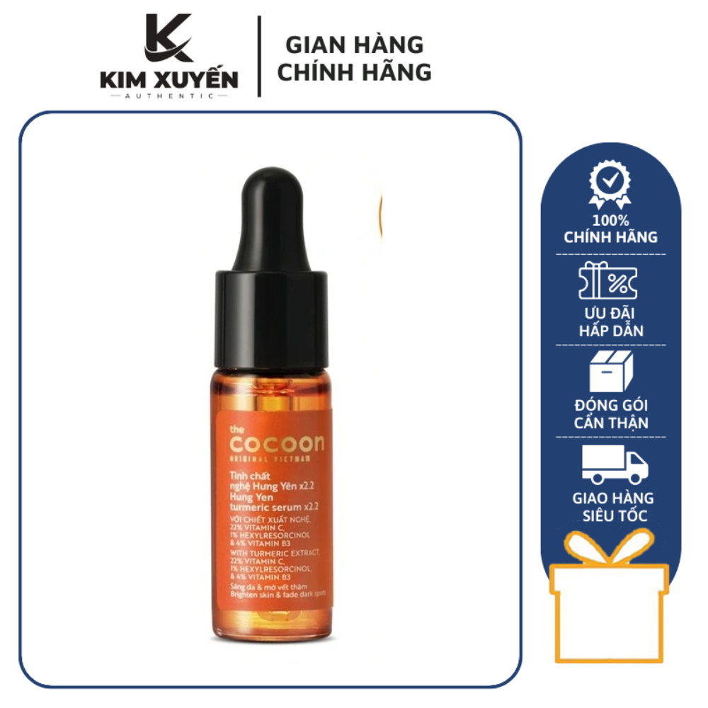 Tinh Chất Nghệ Hưng Yên + VITAMIN C 22% 5ML