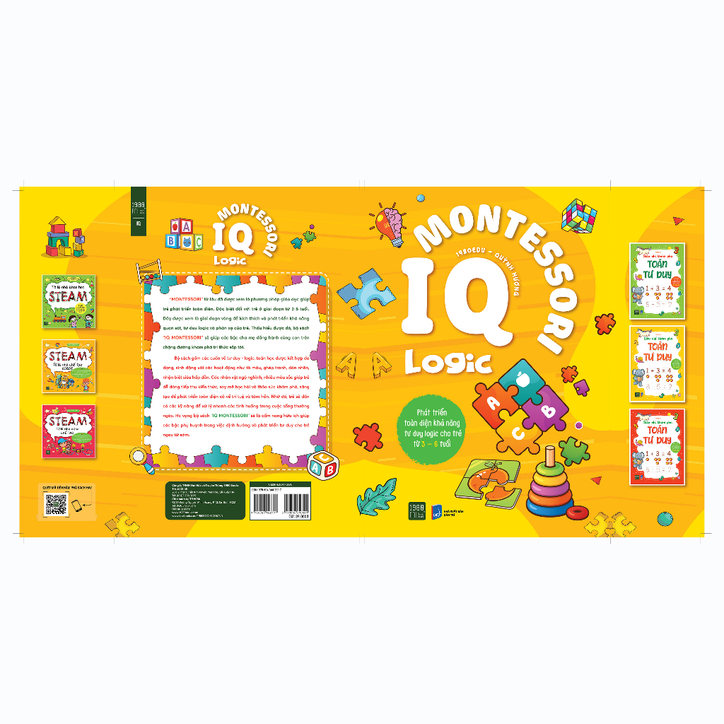 Sách - IQ Montessori Logic