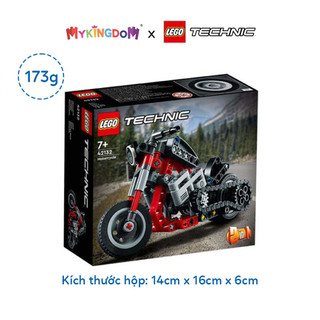 Đồ Chơi LEGO TECHNIC Xe Mô Tô Độ 42132 (163 chi tiết)