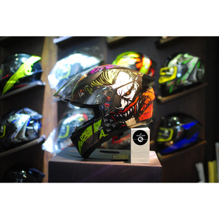 Tem trùm - Decal dán mũ bảo hiểm fullface Joker
