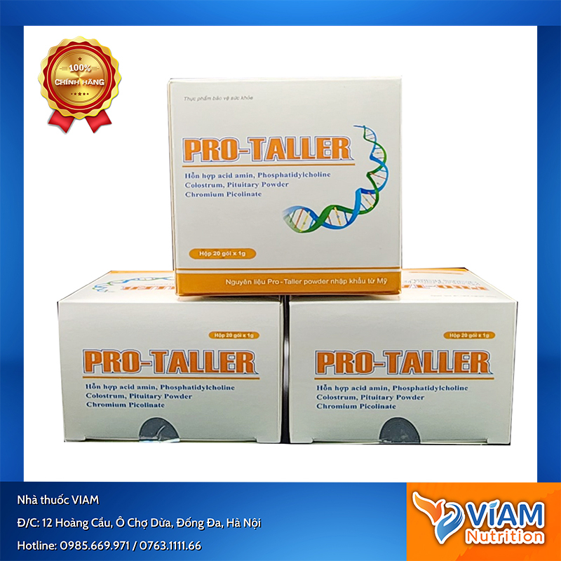 Pro - Taller hỗ trợ kích thích tuyến yên phát triển ở trẻ em