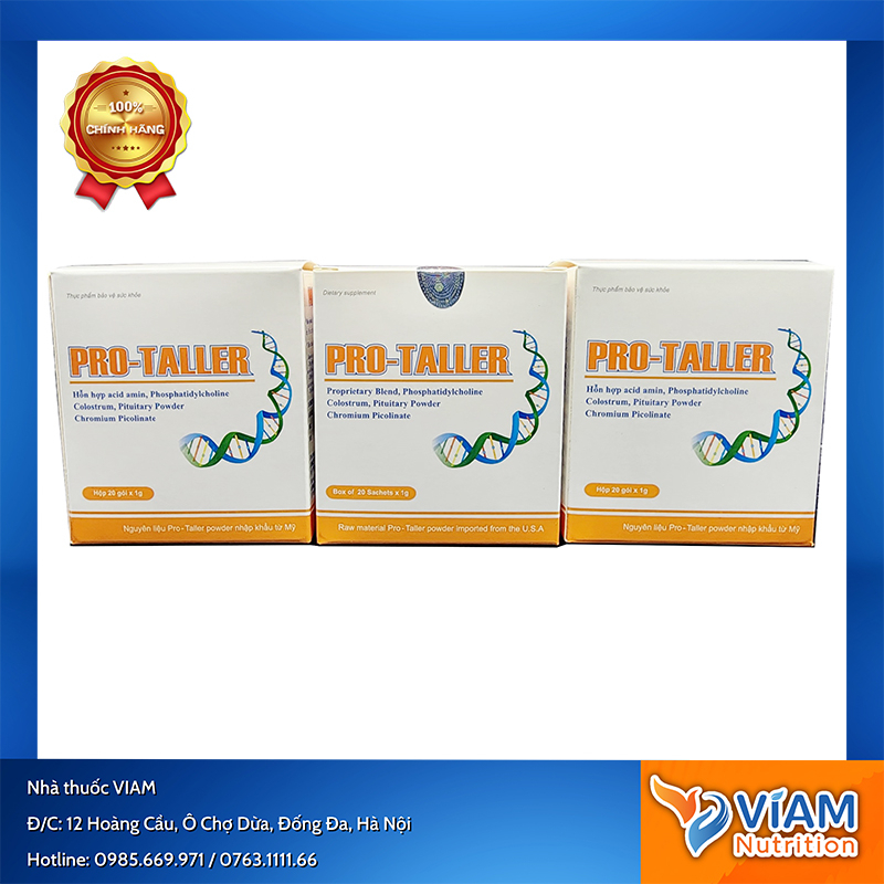 Pro - Taller hỗ trợ kích thích tuyến yên phát triển ở trẻ em