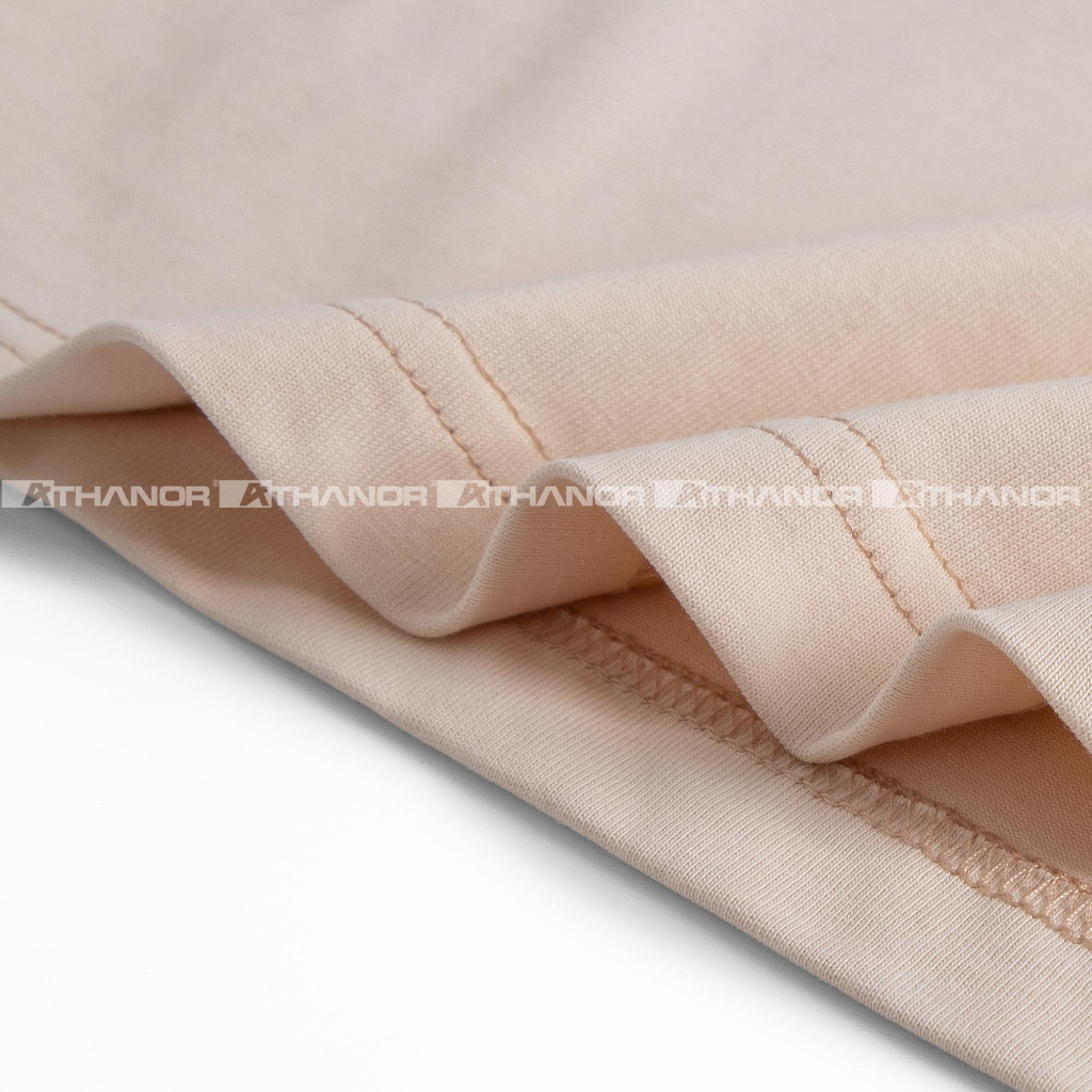 Áo Thun Raglan Tay Phối ATHANOR chính hãng tay lỡ dáng rộng cotton mẫu CHỮ N
