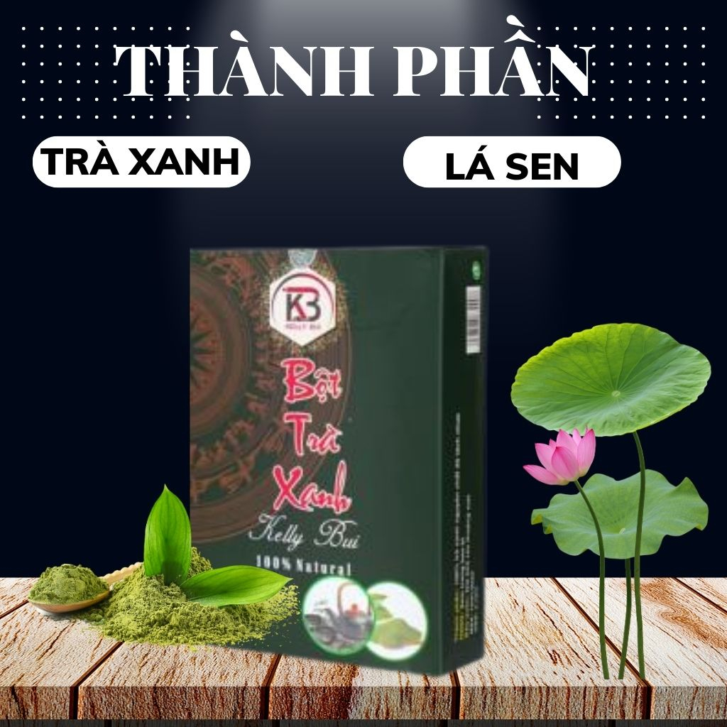 Trà Xanh Kelly Bùi Giảm Mỡ Nhanh Hiệu Quả Oganic 100gr