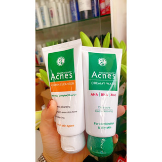 KEM RỬA MẶT ACNES VITAMIN SÁNG DA - MỜ SẸO & VẾT THÂM 100g