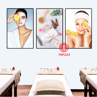 Tranh spa, tranh chăm sóc da, tranh dán tường, the trend