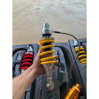 phuộc sau bình dầu rời tăng chỉnh cho xe điện và xe máy 285mm