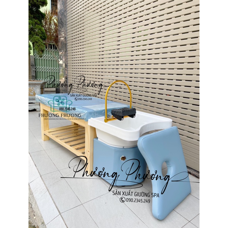 Giường gội đầu tai thỏ