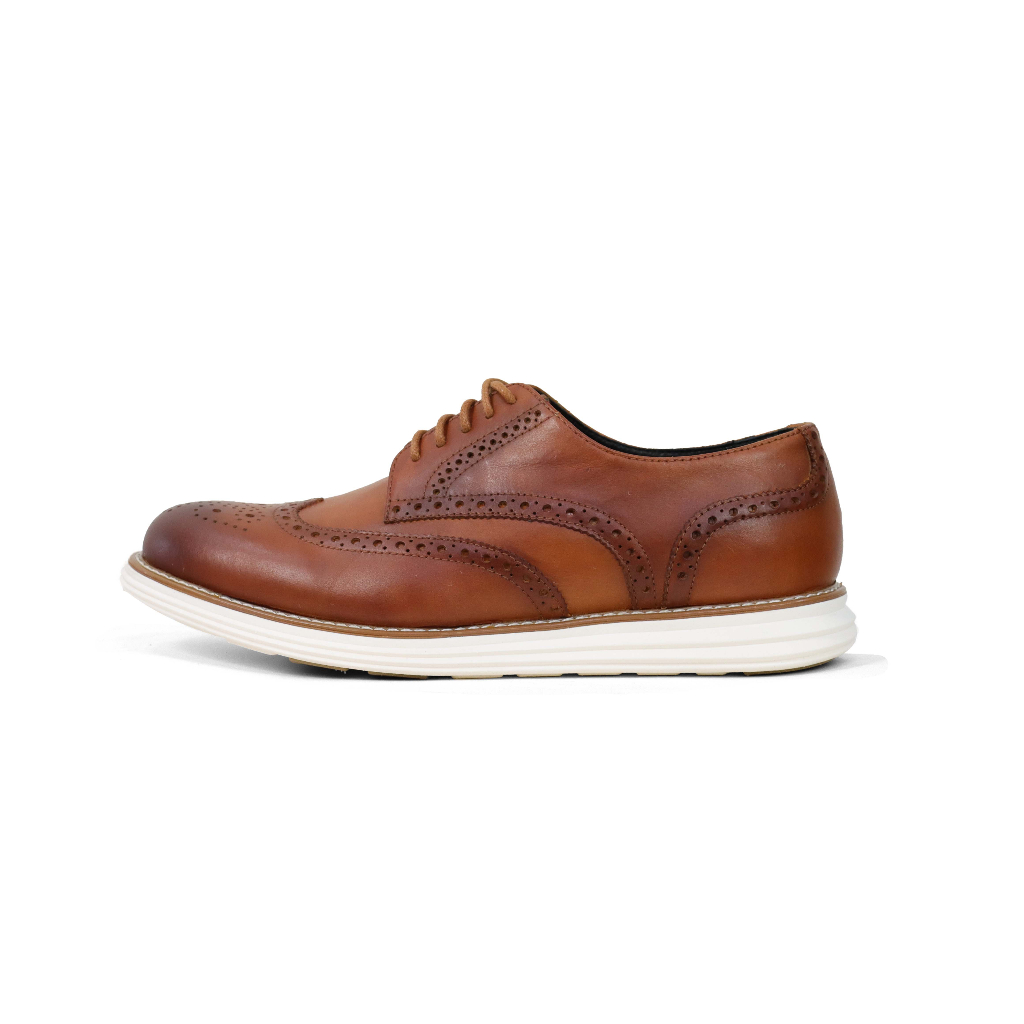 Giày da FANGY - The Modern Wingtips Sneakers - Nâu