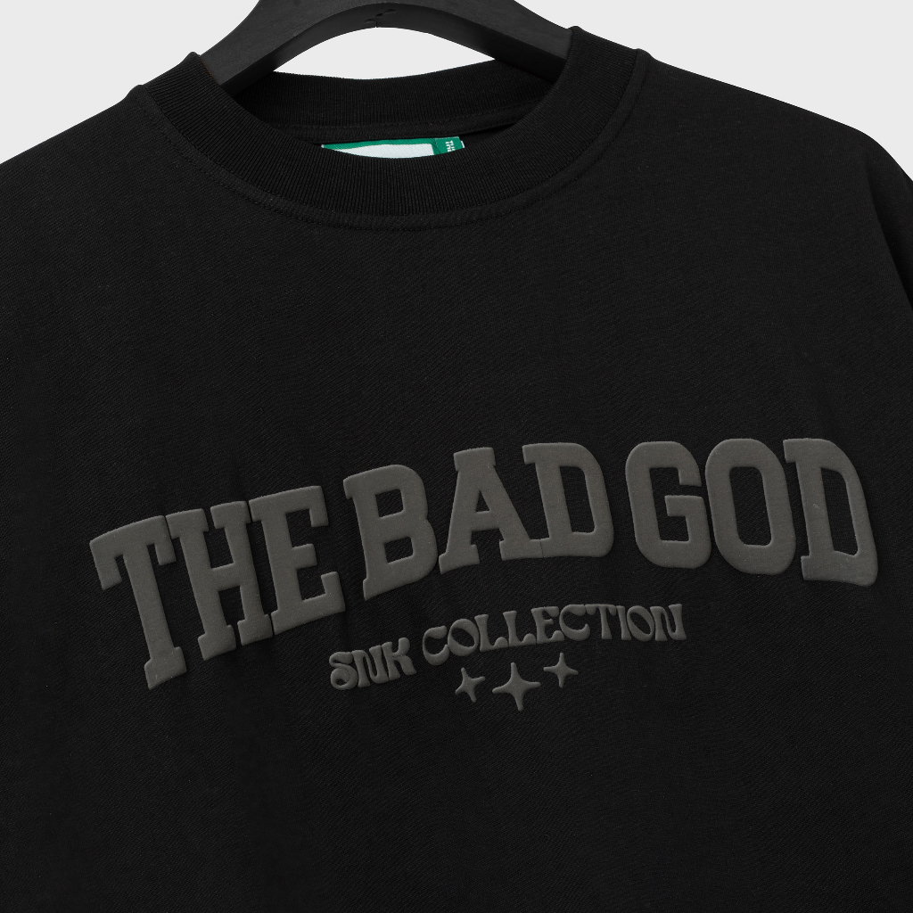Áo thun boxy The Bad God Y2k Colour Off