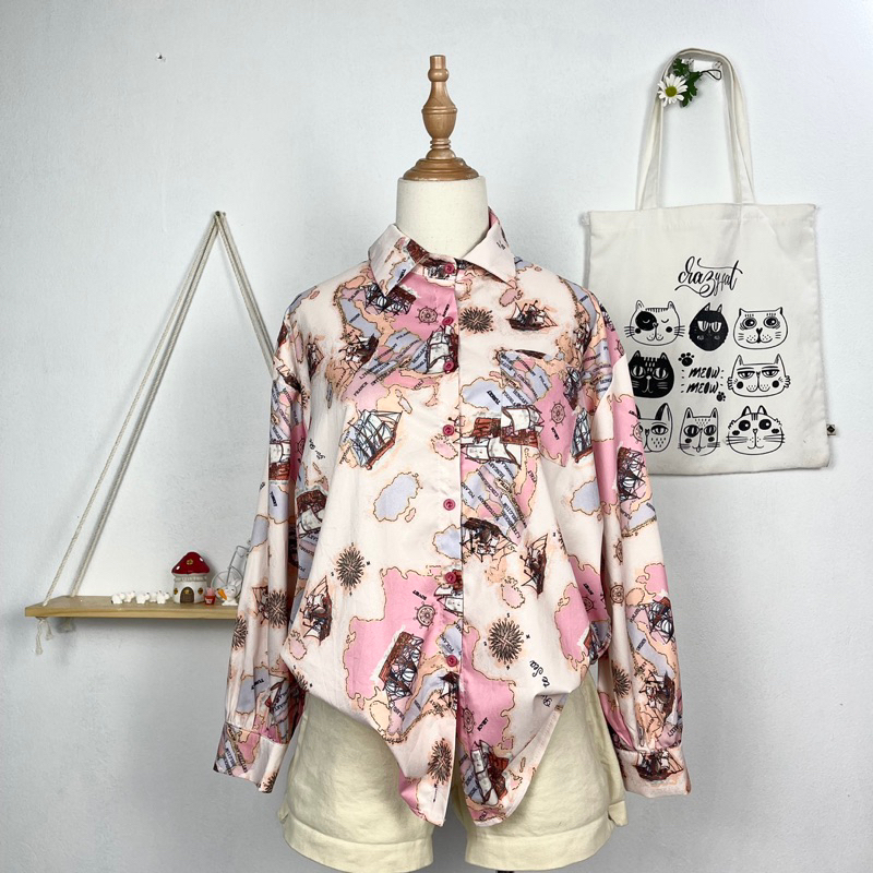 ÁO SƠ MI Nữ VINTAGE 2hand