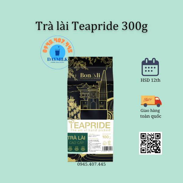 TRÀ LÀI CAO CẤP TEAPRIDE 300G