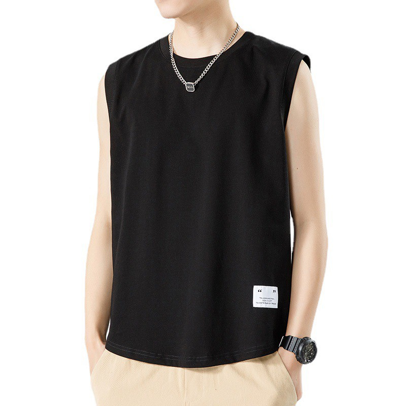 Áo ba lỗ nam, Áo tanktop sát nách tag trắng chất cotton loại đẹp mềm mịn thể thao trẻ trung Mazoda Balotron367