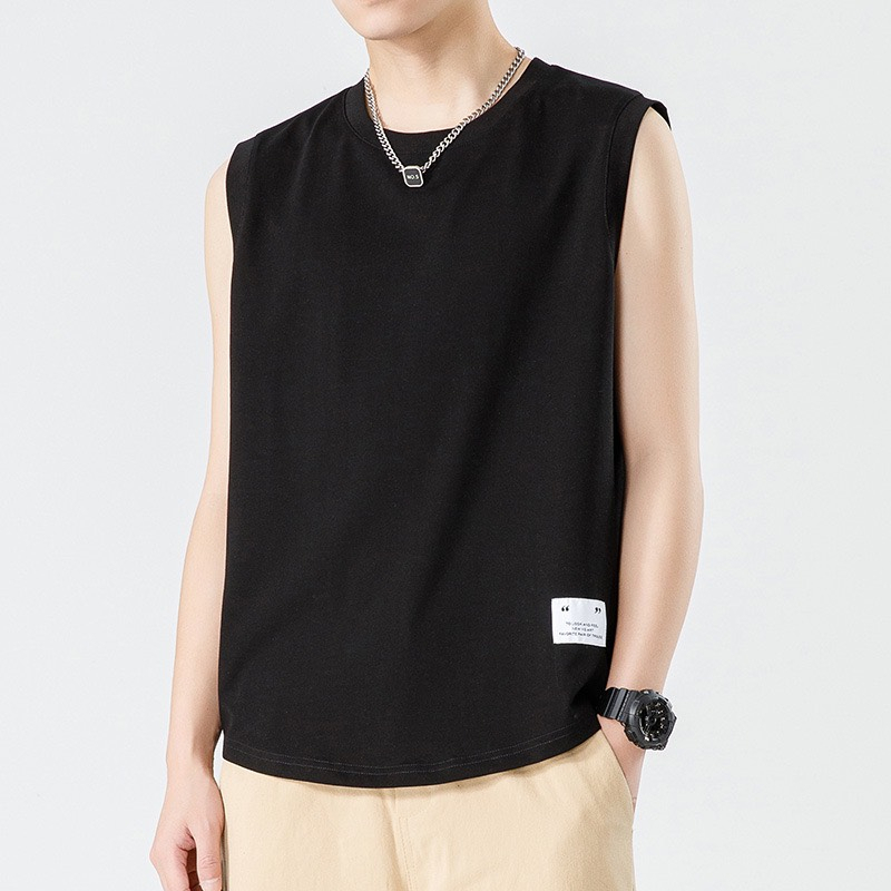 Áo ba lỗ nam, Áo tanktop sát nách tag trắng chất cotton loại đẹp mềm mịn thể thao trẻ trung Mazoda Balotron367