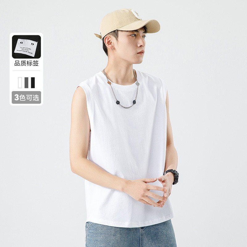 Áo ba lỗ nam, Áo tanktop sát nách tag trắng chất cotton loại đẹp mềm mịn thể thao trẻ trung Mazoda Balotron367