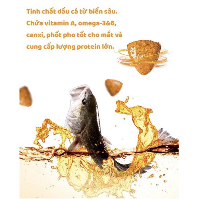 1kg hạt Captain mix phô mai, táo cá hồi