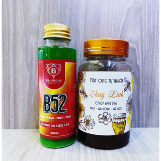 Combo B52 + Mật ong câu trắm trắng, chép
