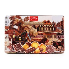 Bánh quy bơ hộp thiếc nhập khẩu Tresore Dore