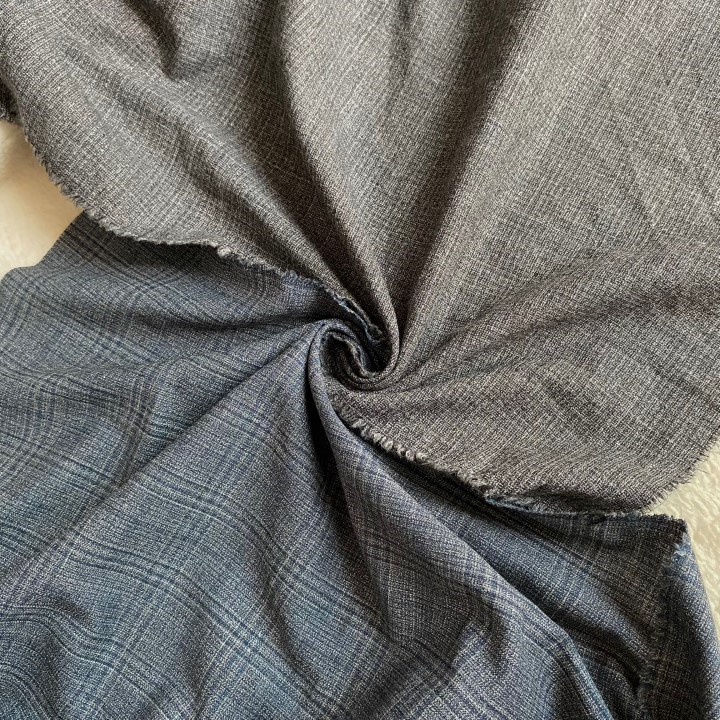 Vải Tuytsi Xám Khổ 1m5 - Dày Dặn, Co Giãn Nhẹ - May Quần Tây, Vest, Đầm, Chân Váy, Đồ Thiết Kế