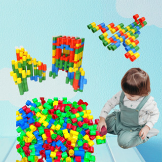 Đồ chơi xếp hình lego ghép nút cân túi 350 chi tiết tăng khả năng sáng tạo phát triển trí tuệ tư duy cho bé