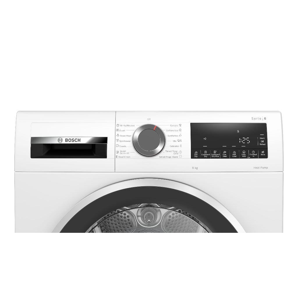 Máy sấy bơm nhiệt Bosch WQG24200SG 9 kg nhập khẩu Poland