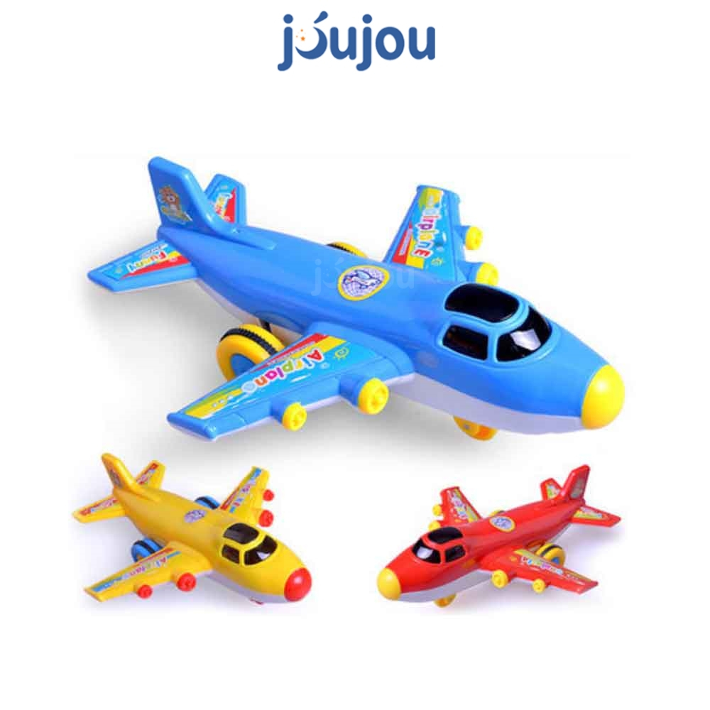 Đồ chơi máy bay ô tô chạy đà cao cấp JuJou chất liệu nhựa an toàn thiết kế đẹp mắt đa dạng