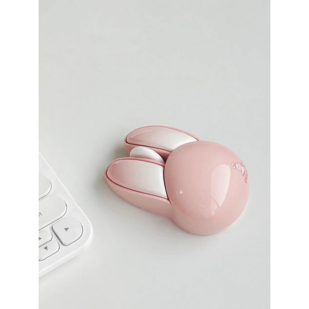 Chuột máy tính hình thỏ hồng cute