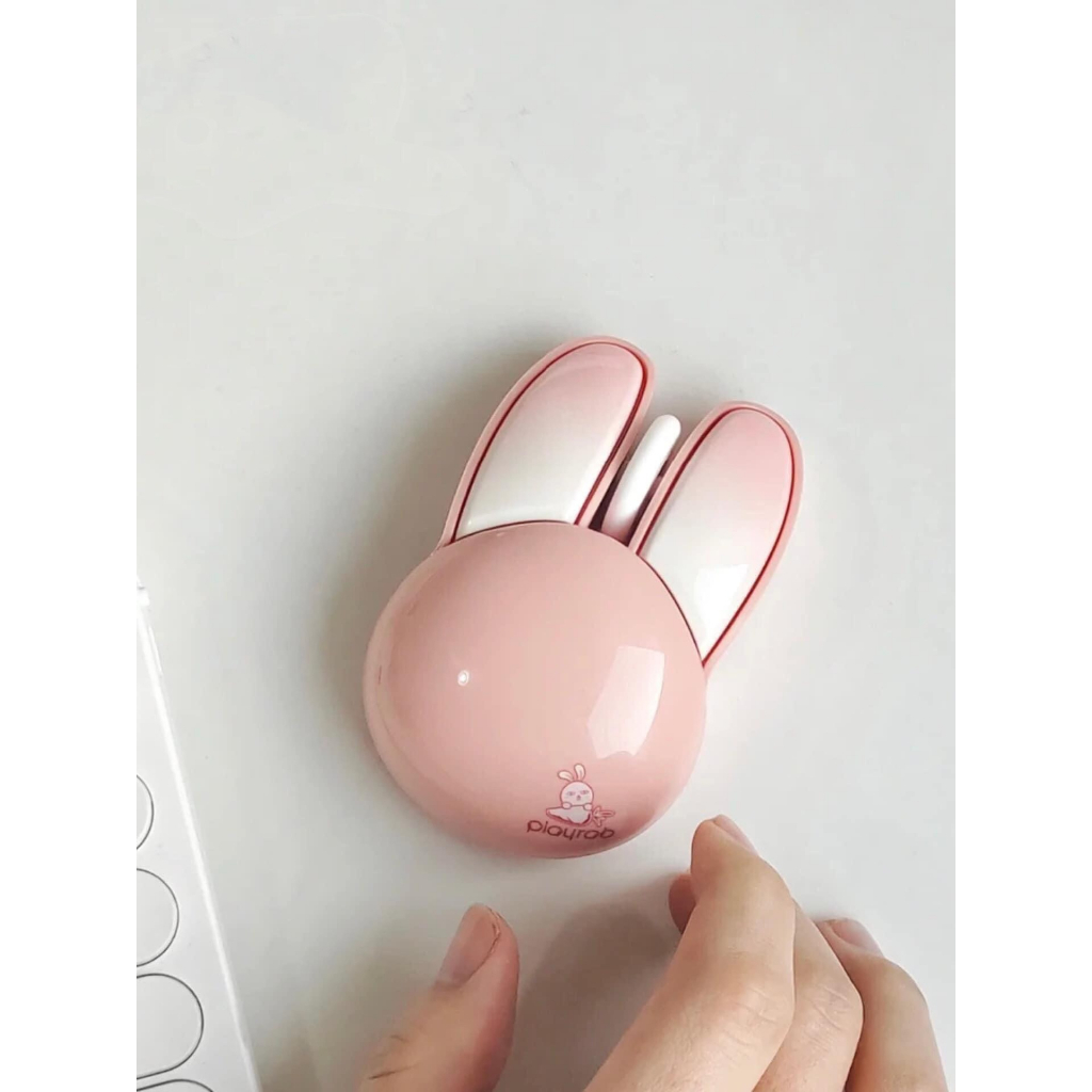 Chuột máy tính hình thỏ hồng cute