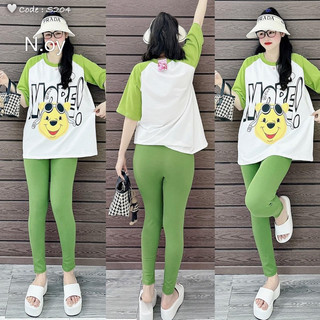 Sét bộ gân quần ôm