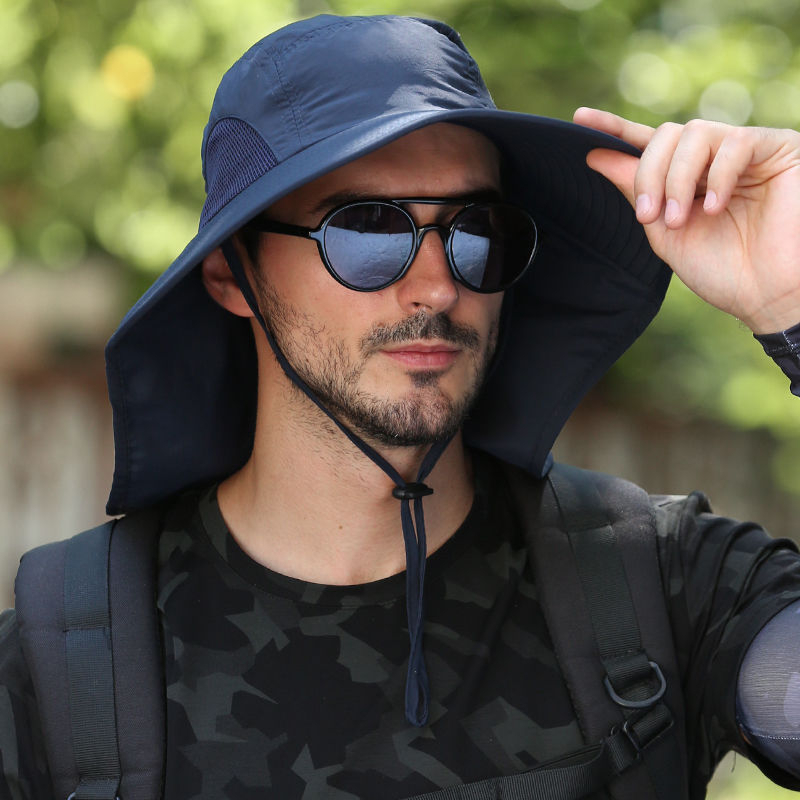 Mũ Tai Bèo, Nón Tai Bèo kèm khẩu trang che cổ chống nắng. đẹp, thích hợp du lịch, phượt, camping dã ngoại