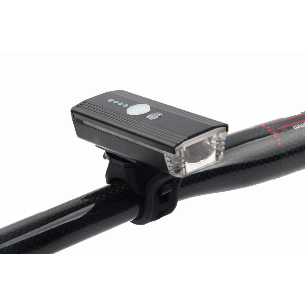 Đèn led xe đạp thể thao có còi, viền