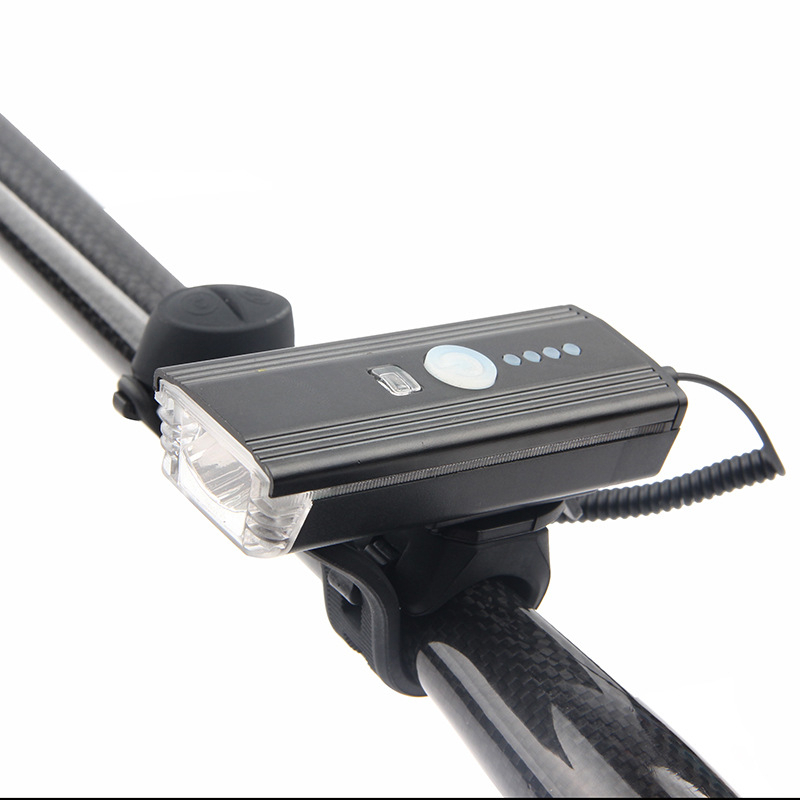 Đèn led xe đạp thể thao có còi, viền