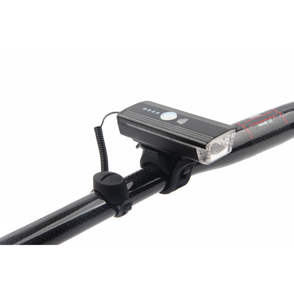 Đèn led xe đạp thể thao có còi, viền