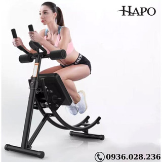 Máy tập cơ bụng HP10 cơ bản, Máy tập bụng khung thép chịu tải tốt kết hợp nhiều bài tập Bảo Hành 24 Tháng