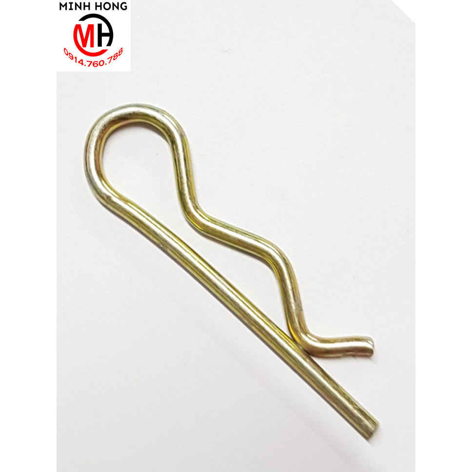 10 Chốt R ( chốt khóa 3 tầng) 3mm x dài 67mm ( hàng nhập) [10 chốt/ bịch]