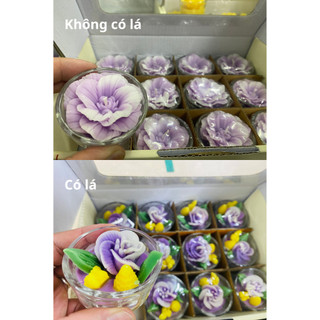 [ Giá sỉ] Cốc Nến Hoa Mini VIỆT XANH