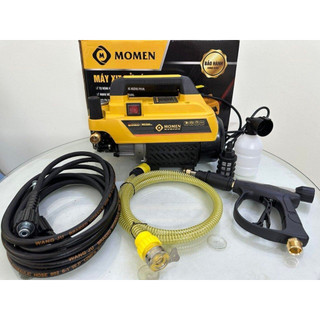 Máy xịt rửa xe gia đình có núm chỉnh áp mo2000pre - xịt rửa ô tô, xe máy, sân vườn, rong rêu, tưới cây - lõi đồng 100%