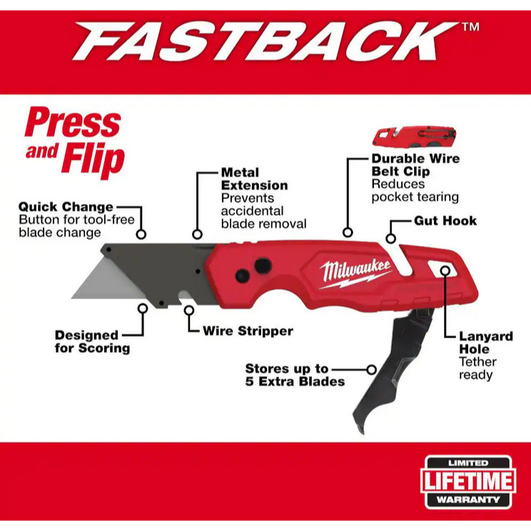 Dao rọc cáp Milwaukee 48-22-1500