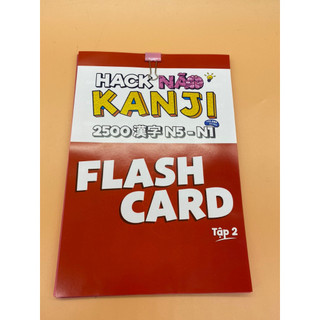 Sách Tiếng Nhật - Flashcard Hack Não Kanji Tập 2
